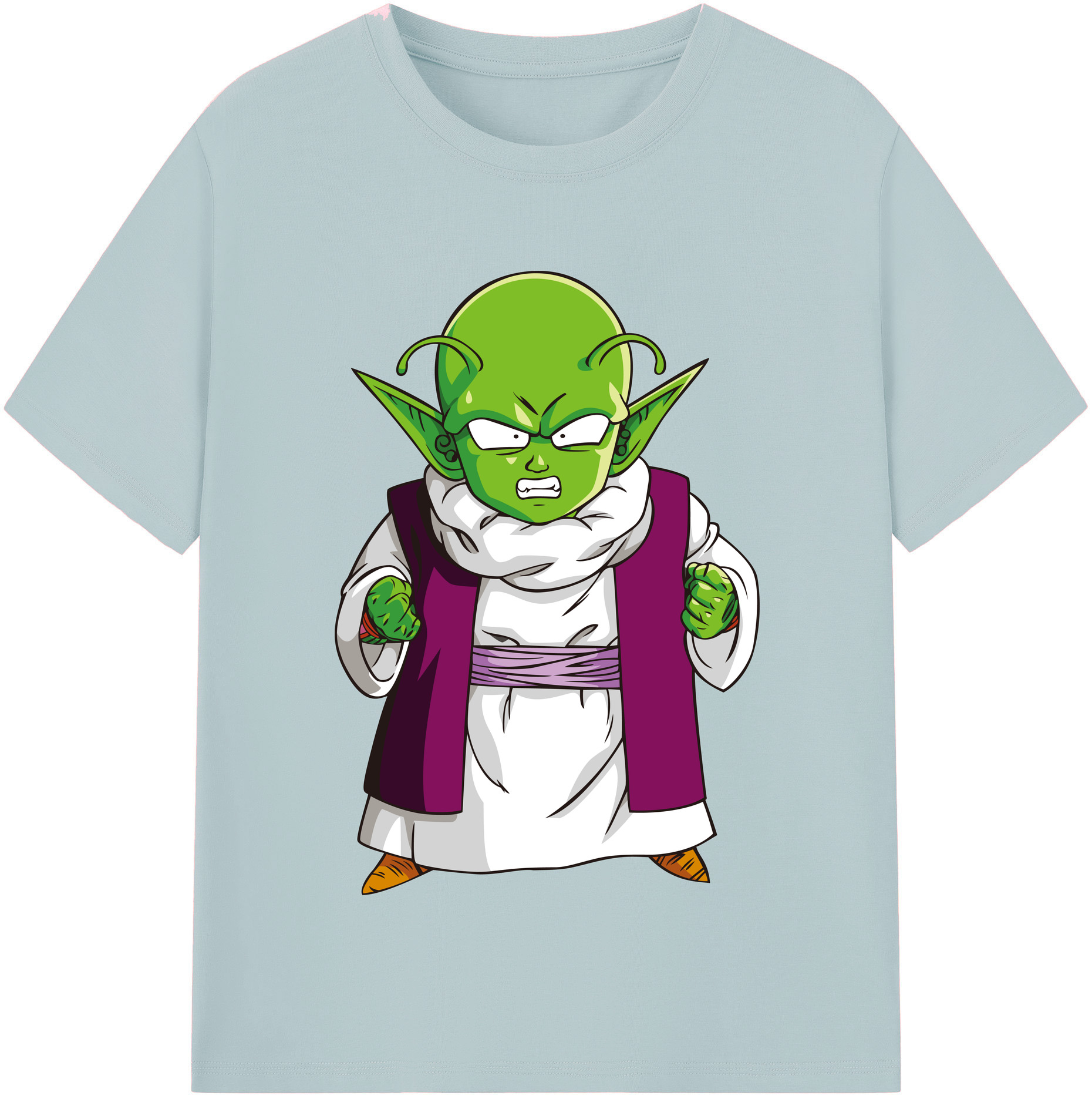 （画像用） ドラゴンボール ピッコロ DRAGON BALL Piccolo 綿100％半袖Tシャツ（フロントプリント）